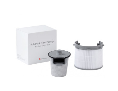 Roborock filter set for RockDock ONYX, Σετ ανταλλακτικών Φίλτρων για Auto-Empty Dock Ρομποτικής Σκούπας Roborock S7+ & S7 MaxV+