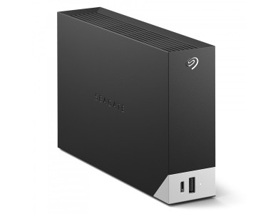 Seagate One Touch Hub USB 3.5'' 6TB External HDD with USB-C & USB 3.0 ports, Black