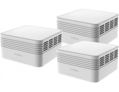 Strong ATRIA Mesh AX3000 Triple Pack, WiFi Mesh Network Access Point Wi-Fi 6 Dual Band (2.4 & 5GHz) σε Τριπλό Kit