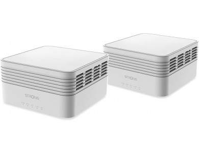 Strong ATRIA Mesh Kit AX3000, WiFi Mesh Network Access Point Wi-Fi 6 Dual Band (2.4 & 5GHz) σε Διπλό Kit