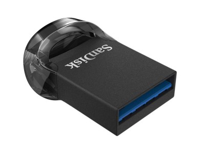 SanDisk Ultra Fit USB 3.1 128GB 130MB/s, Μαύρο