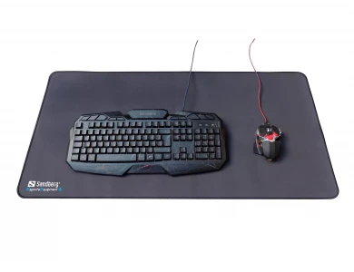 Sandberg Gamer Desk Pad XXXL, Mouse Pad (90x45cm), Μαύρο