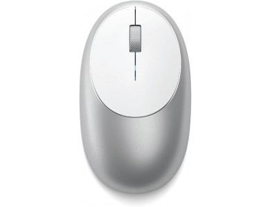 Satechi M1 Wireless Rechargeable Mouse for Mac, Ασύρματο Επαναφορτιζόμενο Ποντίκι για Apple με θύρα Usb-C , Silver