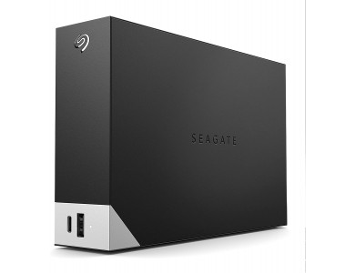 Seagate One Touch Hub USB 3.5'' 10TB External HDD External Hard Drive with USB-C & USB 3.0 Ports, Black