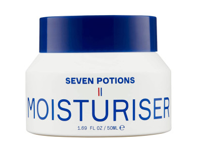 Seven Potions Anti Ageing Moisturizer for Men, Face Cream 100% Cruelty-free,Vegan, 50ml