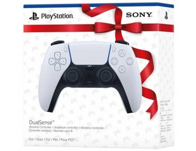 Sony DualSense Ασύρματο Gamepad για PS5, White | Sony Official Giftwrapped