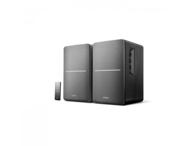 Edifier R1280T Active 2.0 Bookshelf Speaker 41W, Self-Amplified 2-Way Speakers, Set of 2, Black
