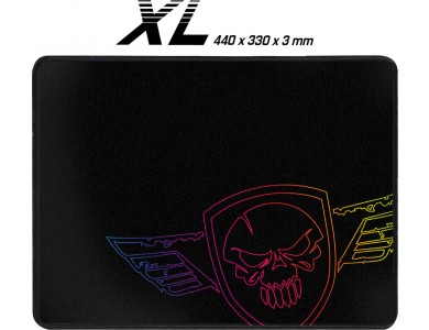 Spirit of Gamer Darkskull Gaming Mouse Pad Large (44x33cm) - Μαύρο
