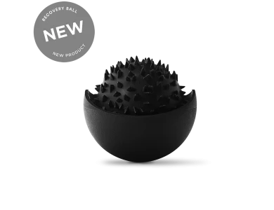 Stryve Recovery Ball, Massage and Muscle Recovery Ball, Black