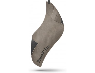 Stryve Towell+ Pro Sports Towel 105 x 42.5cm, Πετσέτα Γυμναστικής με Μαγνητικό Κλιπ & Τσέπη Αποθήκευσης, Hazel Beige