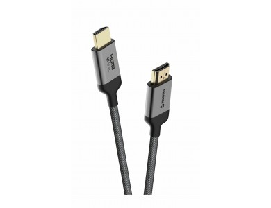 Swissten HDMI v2.0 Cable 3m. Gold Plated with Nylon Weave 4K@60Hz & HDR Support