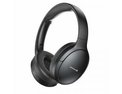 Swissten Pure Bluetooth 5.3 ακουστικά με Active noise cancellation, Black