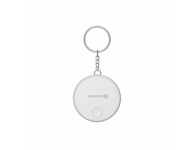 Swissten Ultra Slim Find Tag Smart Locator, Apple Find My Tracker Επαναφορτιζόμενο, White