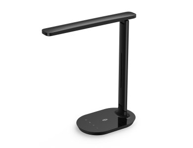 TaoTronics TT-DL064 Pro Touch control Desk Lamp with USB Port, 3 Color Modes, 5 Brightness Levels, Timer, Night Light, Black