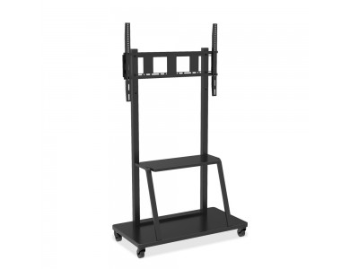 Multifunction Mobile TV Cart for LED/LCD TV 55-100" with shelf