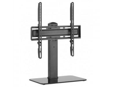 Techly Slim TV Stand & Mount, Tabletop Stand for TV 32”-55”, up to 40kg