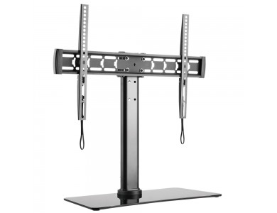 Techly Slim TV Stand & Mount, Tabletop Stand for TV 32”-55”, up to 40kg