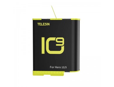 Telesin battery GoPro Hero 10 / Hero 9 Capacity 1.750mAh