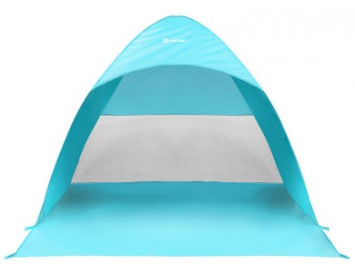 Tracer Pop Up Beach Tent, Τέντα / Σκίαστρο Παραλίας 160 x 150 x 115cm με 6 Πασαλάκια & Θήκη Μεταφοράς, Blue