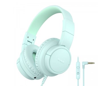Tribit KH01 Ενσύρματα Ακουστικά για παιδιά με Ειδικό Volume Limiter - Green