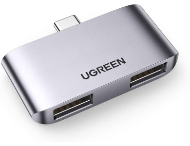 Ugreen 2-1 Type-C Hub USB 3.0 Adapter με 2*USB-A Θύρες - 10912