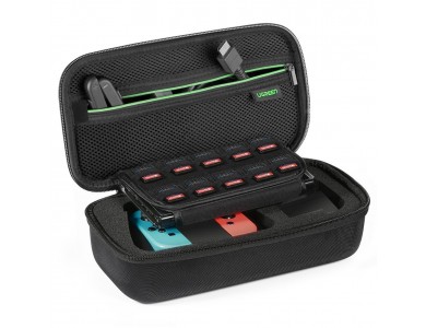 Ugreen Anti Shock, Υφασμάτινη Θήκη Μεταφοράς για Nintendo Switch, Small 26x13x8.8cm, Μαύρη - 50275