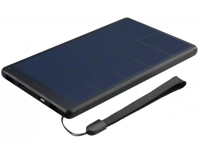 Sandberg Urban Solar Charger, Ηλιακό Power Bank 10.000mAh με 2 Θύρες USB-A και Θύρα USB-C PD 18W, Μαύρο