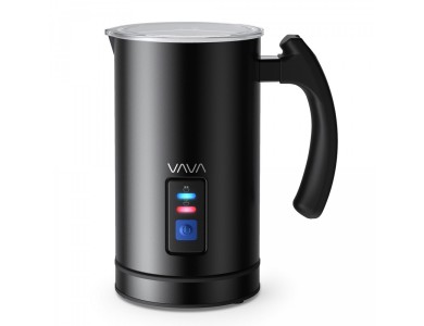 Vava Milk Frother,  (Hot Warm) Or Cold), Black - VA-EB008