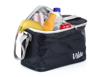Vilde Cooler Bag Insulated Shoulder Bag 10L 31x17.5x20cm, Waterproof, Black
