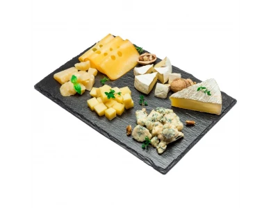 Vilde Serving Tray Stone Slate, Πλατώ Σερβιρίσματος από Φυσική Πέτρα 30x20cm