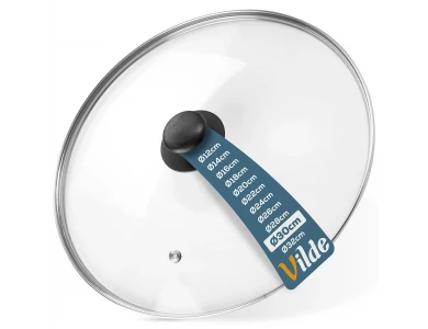 Vilde Καπάκι για Τηγάνι και Κατσαρόλα από Γυαλί 30cm