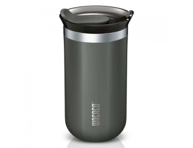 Wacaco Octaroma Lungo Travel Mug, Ποτήρι Θερμός 300ml, Dim Grey