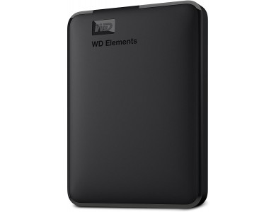 Western Digital Elements 3TB External HDD, Φορητός Εξωτερικός Σκληρός Δίσκος 2.5'' με Θύρα USB 3.0, Black