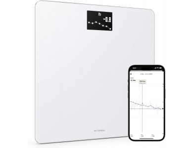Withings Body, Smart Scale, Body Mass Index with Fitness APP via Bluetooth & WiFi, White
