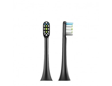 Xiaomi Soocas X3 Ανταλλακτικές κεφαλές για Ηλεκτρική Οδοντόβουρτσα X3U / X3 / X1, Σετ των 2, Μαύρες