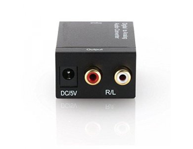 Nordic Digital to Analog Audio Converter, DAC Coaxial/SPDIF/RCA/3.5mm adapter - SGM-107