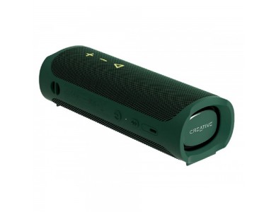 Creative Muvo Go Waterproof Bluetooth Speaker 5.3 20W with Battery Life up to 18 hours, Green