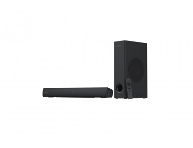 Creative Speaker Stage V2 Soundbar 160W 2.1 με Bluetooth & Τηλεχειριστήριο, Μαύρο - ΑΝΟΙΓΜΕΝΗ ΣΥΣΚΕΥΑΣΙΑ