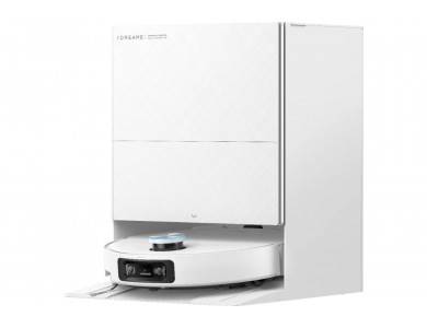 Dreame X60 Ultra Complete Σκούπα Ρομπότ με Σταθμό Αυτόματου Αδειάσματος & Σφουγγάρισμα, White