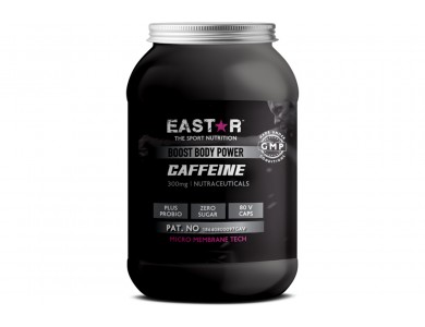 Eastar Caffeine Boost Body Power 80 Vegan Caps 300mg