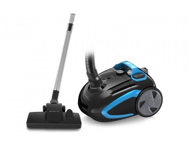 Emerio Vacuum Cleaner, Ηλεκτρική Σκούπα 180AW με Σακούλα 2.5lt, Φίλτρο HEPA & Καλώδιο 5m, Black