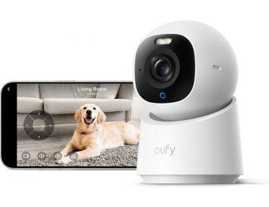 Anker Eufy E30 Indoor IP Κάμερα 4K UHD με Auto Tracking, 360° Pan & Tilt, Νυχτερινή Όραση, 2-Way Audio, Συμβατό με Homekit