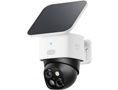 Anker eufy SoloCam S340 3K IP Camera με Dual Lens & Solar Panel, 2-Way Audio, WiFi και ανίχνευση κίνησης με AI