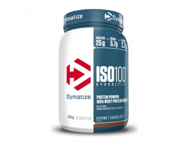 Dymatize ISO 100 Hydrolyzed Πρωτεΐνη Ορού Γάλακτος Χωρίς Γλουτένη με Γεύση Birthday Cake 932gr
