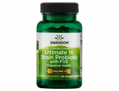 Swanson Dr Stephen Langers Ultimate 16 Strain Probiotic 3.2 Billion CFU - 60 vcaps