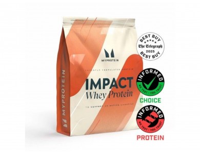 Myprotein Impact Whey Protein Πρωτεΐνη Ορού Γάλακτος 1kg, Cookies and Cream