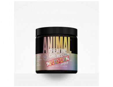 Universal Nutrition Animal Creatine Chews Μονοϋδρική Κρεατίνη με Γεύση Grape 120 μασώμενες ταμπλέτες