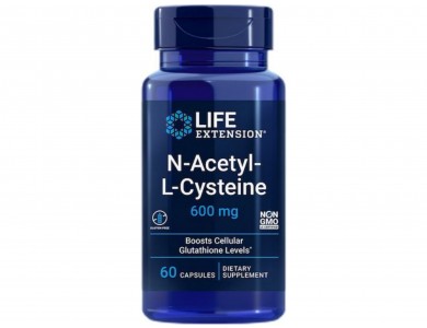 Life Extension N-Acetyl-L-Cysteine 600mg - 60 caps