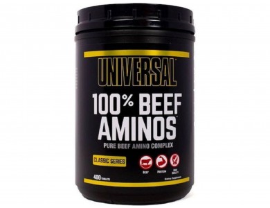 Universal Nutrition 100% Beef Aminos Αμινοξέα 400 ταμπλέτες