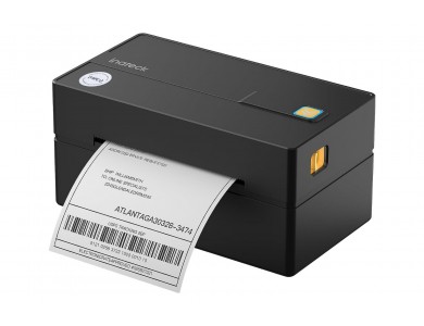 Inateck PR40 Bluetooth Thermal Label Printer, Θερμικός Εκτυπωτής Ετικετών 40-110mm, Ενσύρματος & Ασύρματος 203dpi, Black